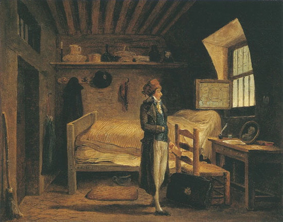 Jean - Antoine Roucher in attesa del suo transito da Sainte, Pélagie a Saint, Lazare